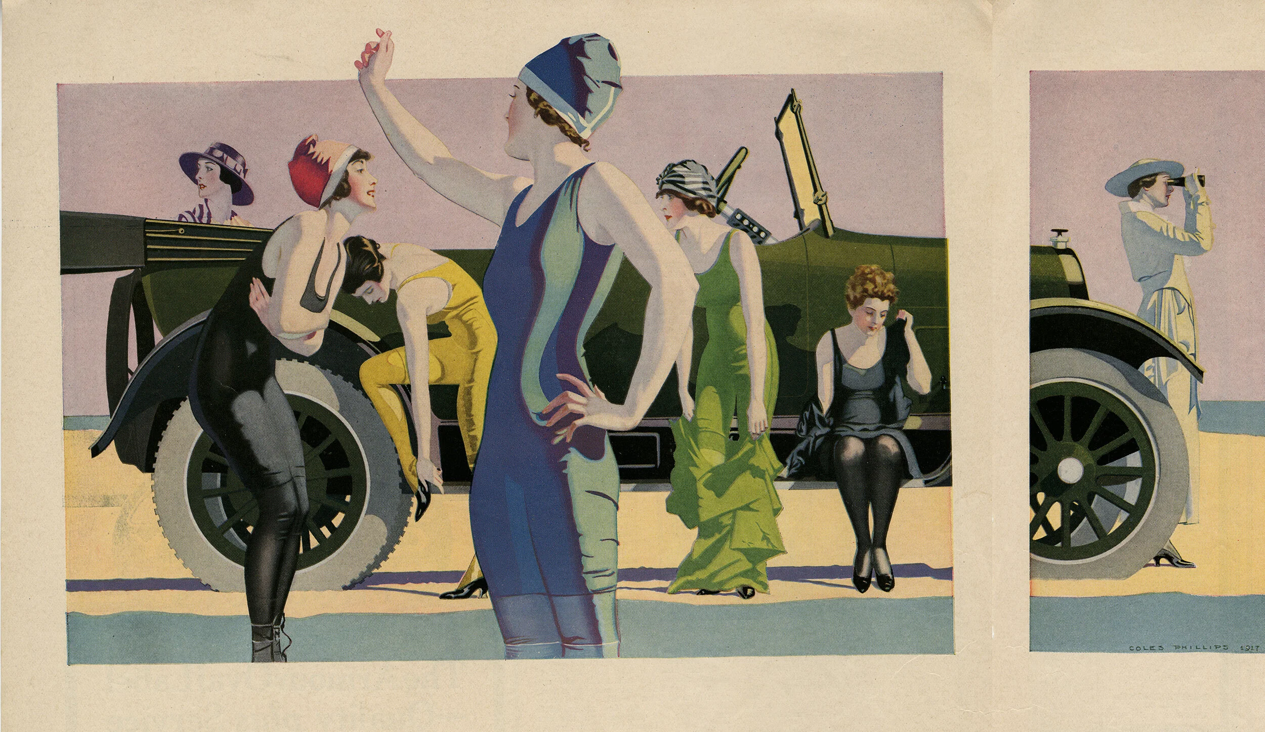 C. Coles Phillips — D.B. Dowd